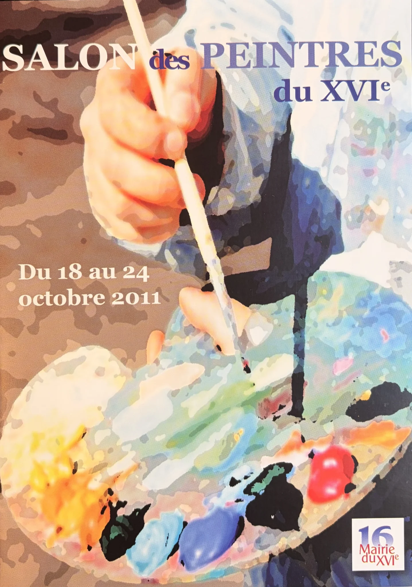 Flyer salon des peintres 2013