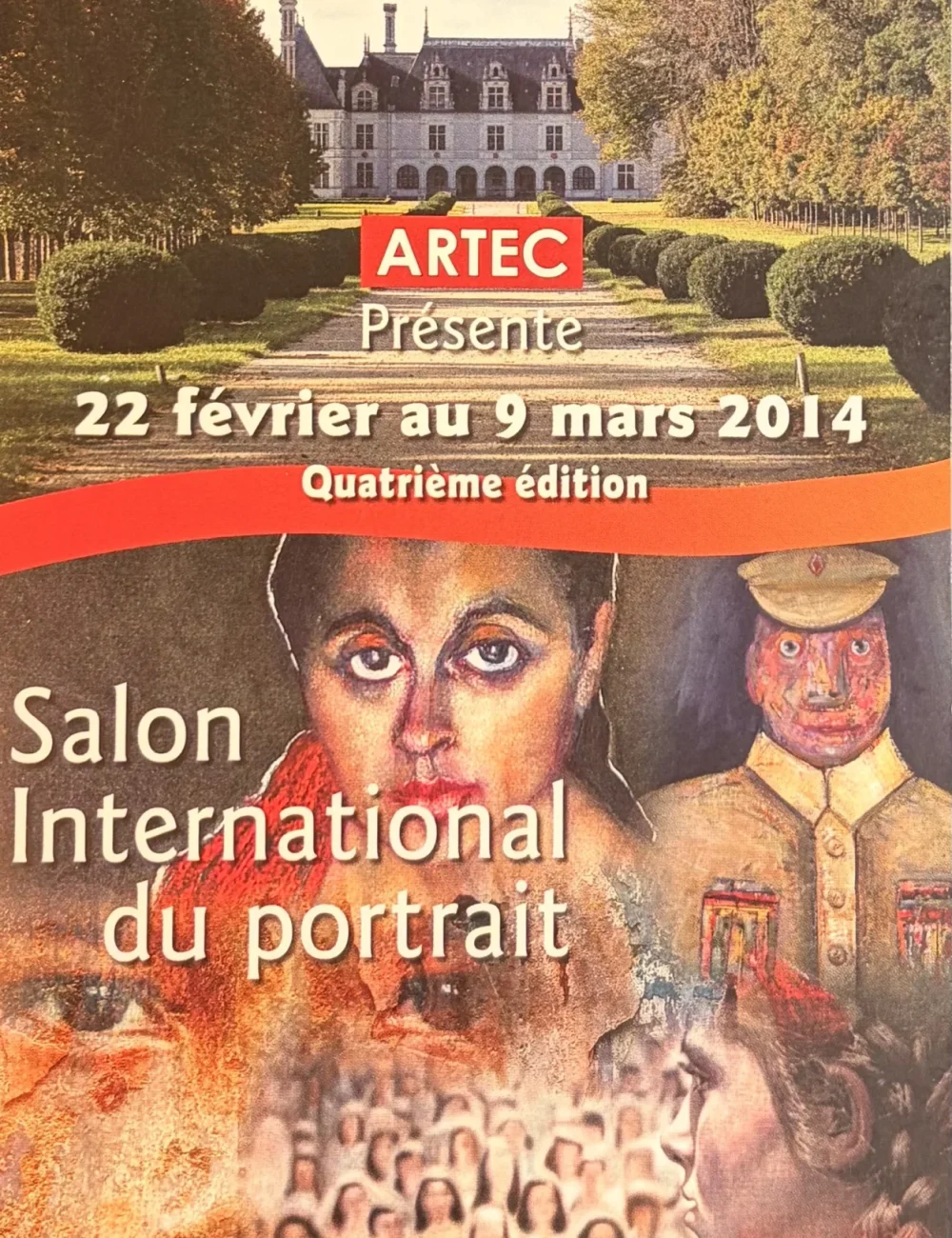 Flyer Salon international du portrait